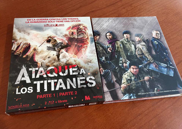 Fotos del pack Ataque a los Titanes: Partes 1 y 2 en Blu-ray 2