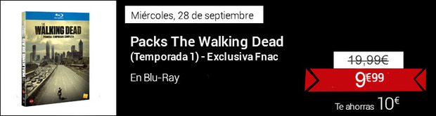 Oferta Bang! The Walking Dead 1ª temporada en Blu-ray por 9,99 €