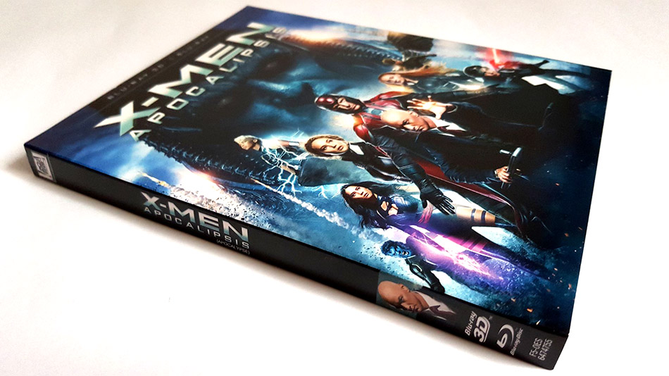 Fotografías de X-Men: Apocalipsis en Blu-ray 3D con funda 2