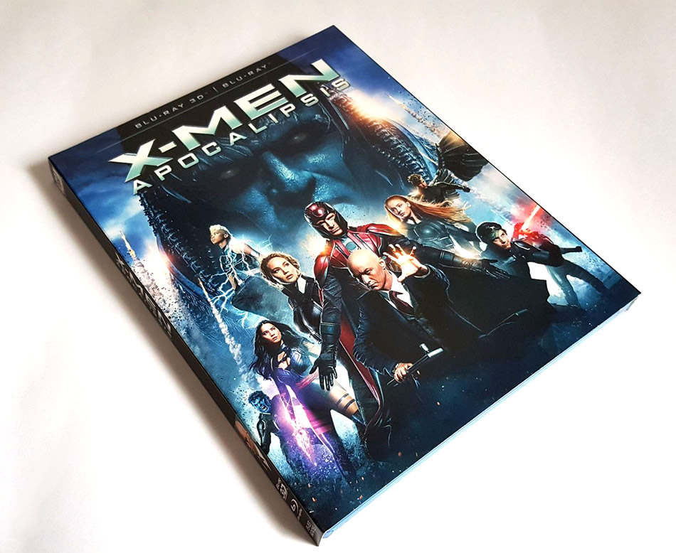 Fotografías de X-Men: Apocalipsis en Blu-ray 3D con funda 3