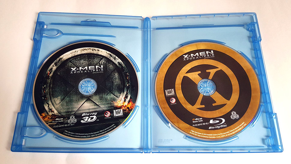 Fotografías de X-Men: Apocalipsis en Blu-ray 3D con funda 12