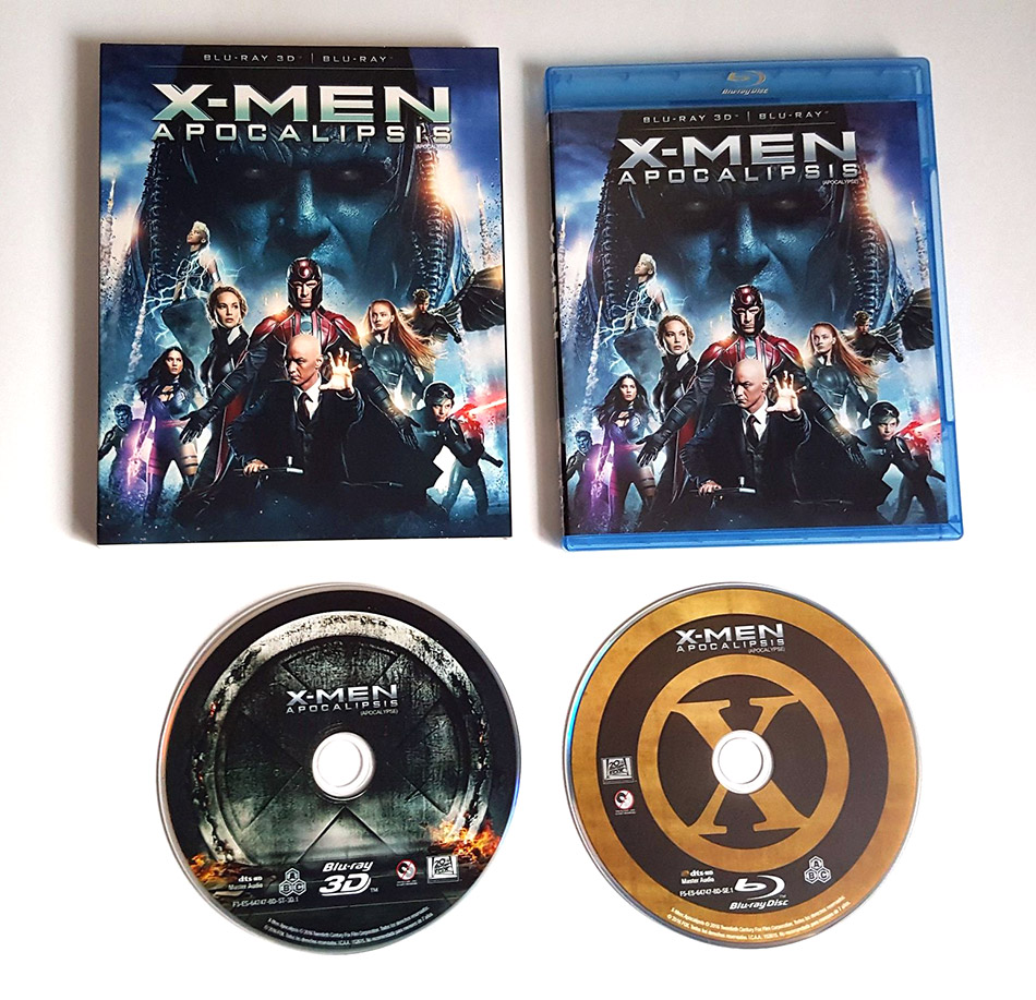 Fotografías de X-Men: Apocalipsis en Blu-ray 3D con funda 14