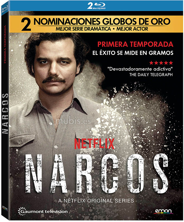 Desvelada la carátula del Blu-ray de Narcos - Primera Temporada 1