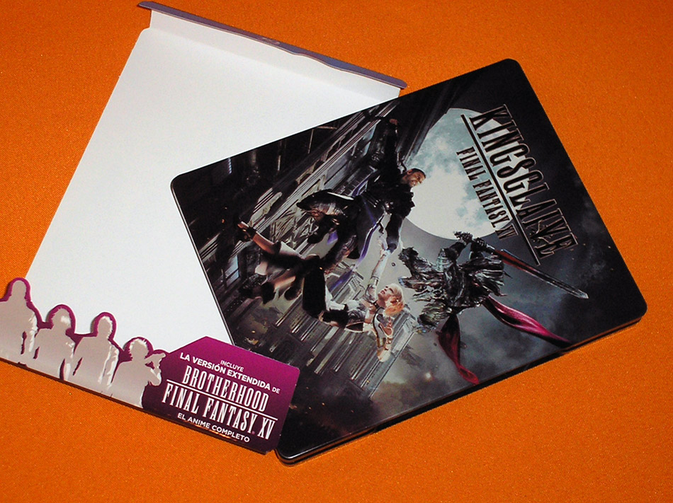 Fotografías del Steelbook de Final Fantasy XV: La Película en Blu-ray (Game) 3