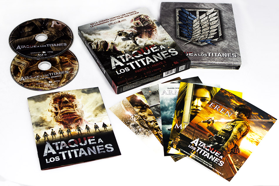 Fotografías del pack Ataque a los Titanes: Partes 1 y 2 en Blu-ray 19