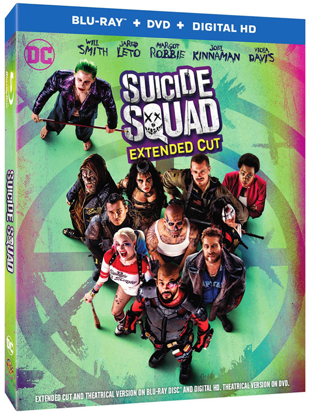 Escuadrón Suicida tendrá versión extendida en Blu-ray