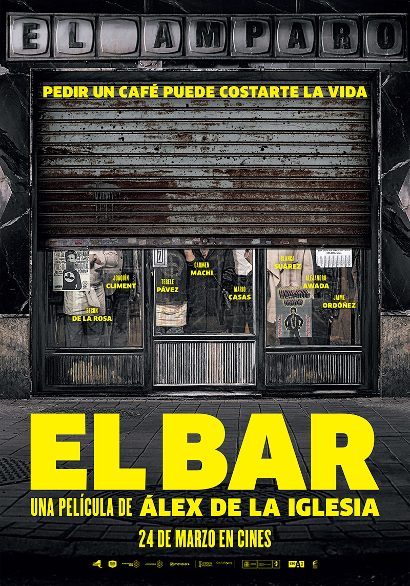 Teaser tráiler de El Bar, dirigida por Alex de la Iglesia