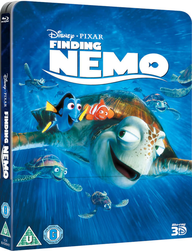 Steelbook de Buscando a Nemo en Blu-ray exclusivo de Zavvi 1