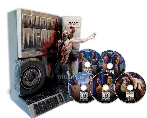Desvelada la carátula del Blu-ray de The Walking Dead - Sexta Temporada (Edición Coleccionista) 2
