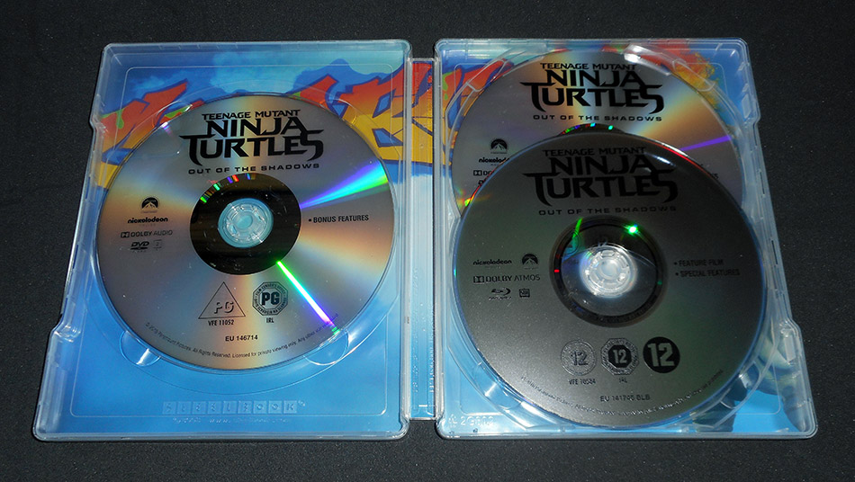 Fotografías del Steelbook de Ninja Turtles: Fuera de las Sombras en Blu-ray 8