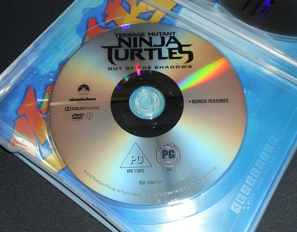 Fotografías del Steelbook de Ninja Turtles: Fuera de las Sombras en Blu-ray 9