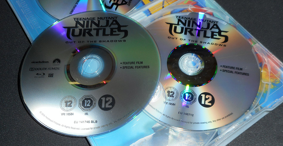 Fotografías del Steelbook de Ninja Turtles: Fuera de las Sombras en Blu-ray 10
