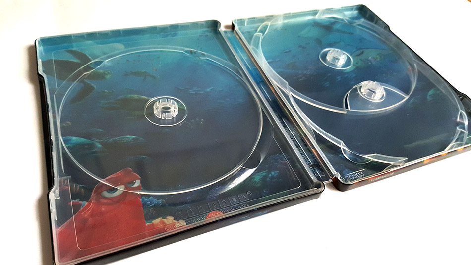 Fotografías del Steelbook de Buscando a Dory en Blu-ray 3D y 2D 19