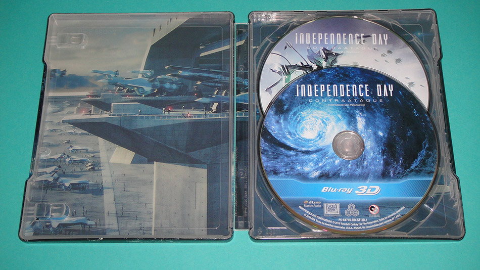 Fotografías del Steelbook de Independence Day: Contraataque en Blu-ray 3D y 2D 9