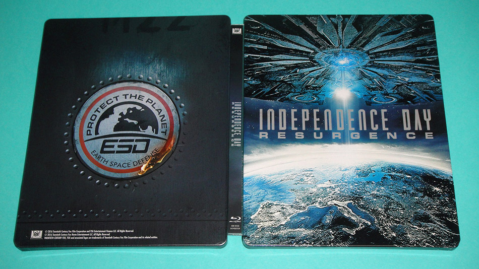 Fotografías del Steelbook de Independence Day: Contraataque en Blu-ray 3D y 2D 12