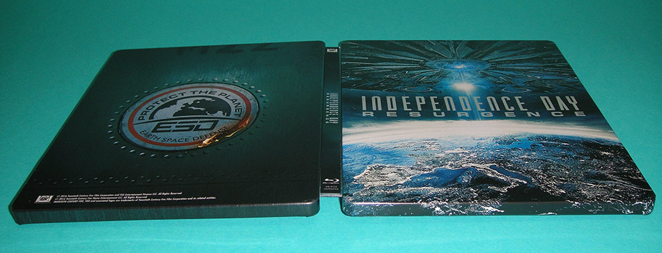 Fotografías del Steelbook de Independence Day: Contraataque en Blu-ray 3D y 2D 13