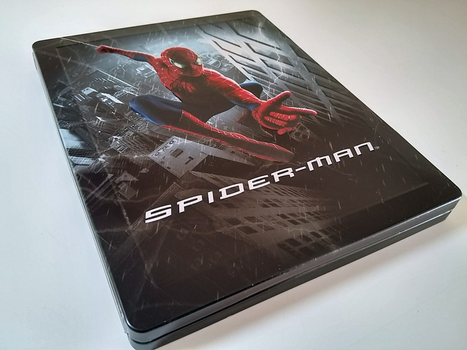 Fotografías del Steelbook lenticular de Spider-Man (Zavvi) 6