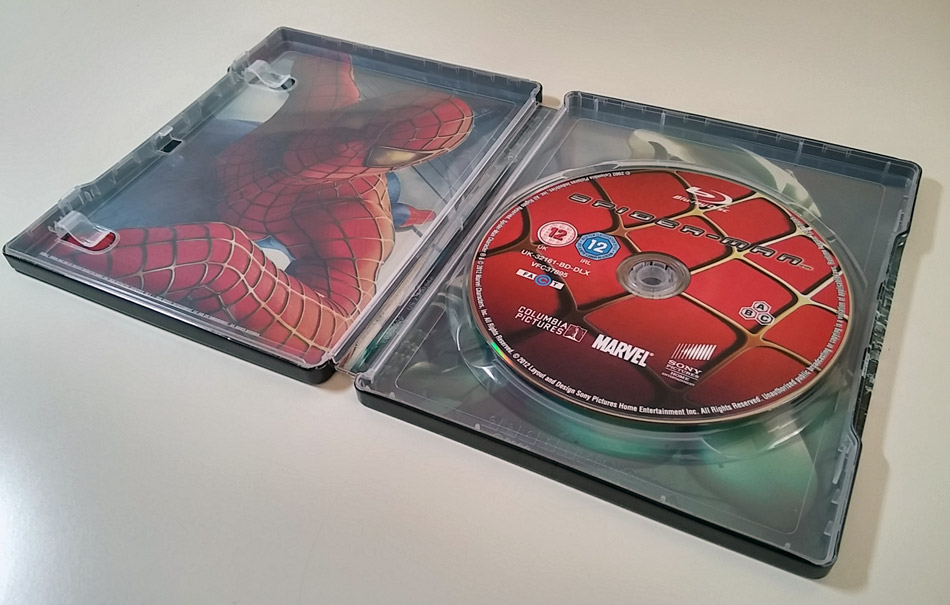 Fotografías del Steelbook lenticular de Spider-Man (Zavvi) 9