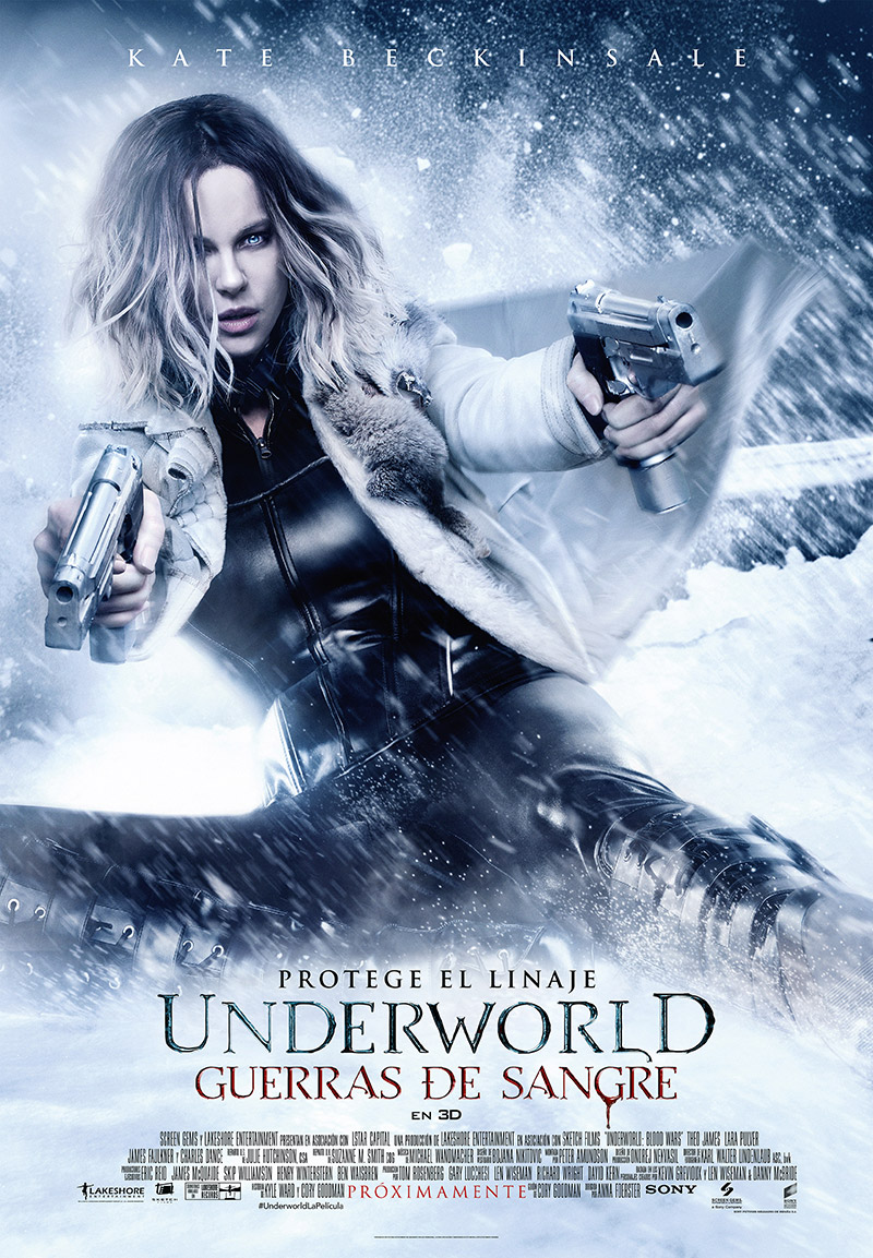 Nuevo tráiler y póster final de Underworld: Guerras de Sangre