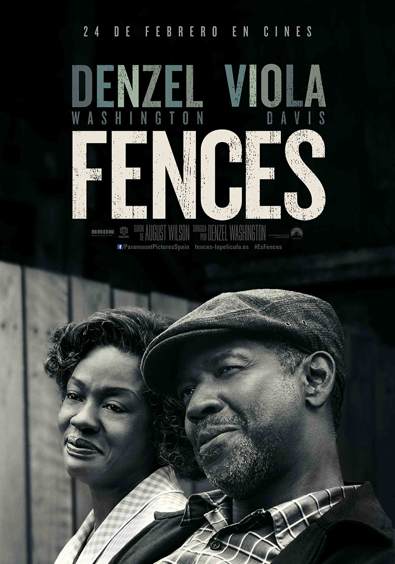 Tráiler de Fences, dirigida por Denzel Washington