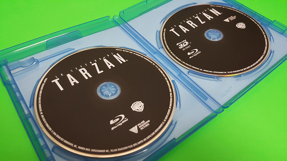 Fotografías de La Leyenda de Tarzán en Blu-ray 3D con funda 13