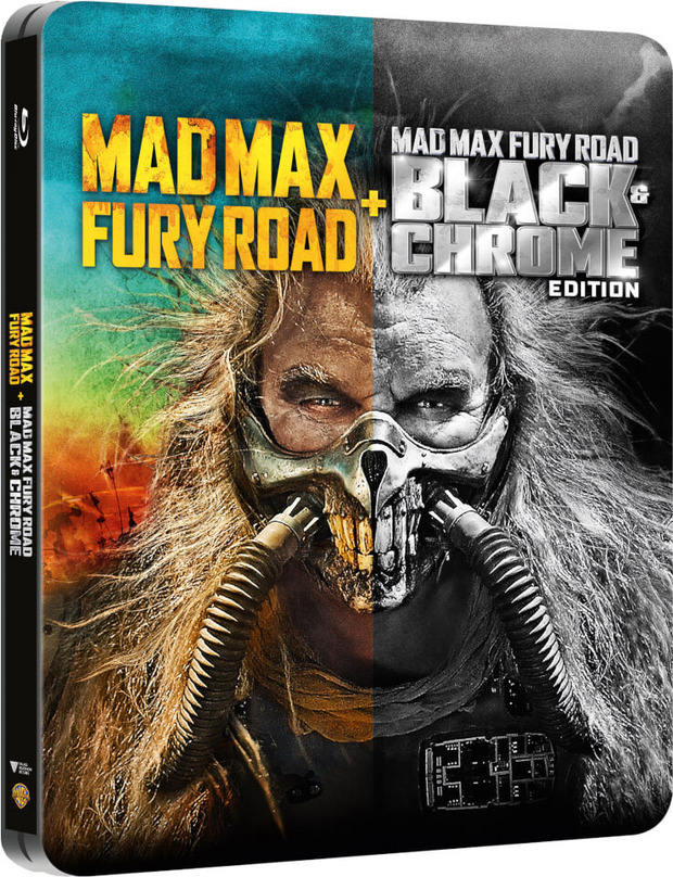 Steelbook de Mad Max: Furia en la Carretera edición blanco y negro 1