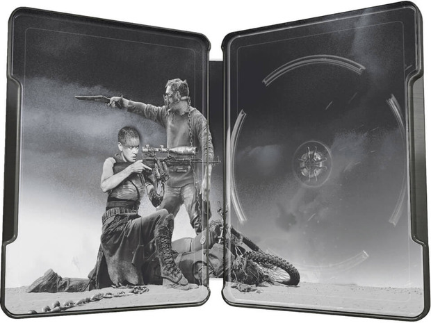 Steelbook de Mad Max: Furia en la Carretera edición blanco y negro 3
