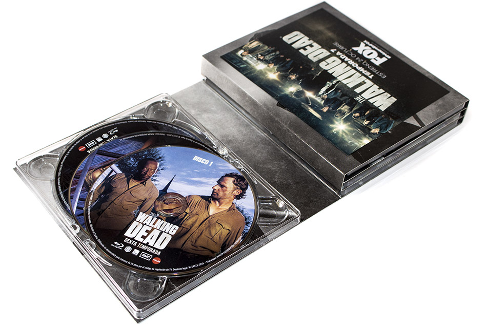 Fotografías de la ed. coleccionista de The Walking Dead 6ª temporada Blu-ray 25