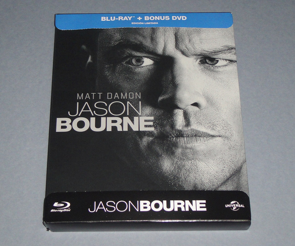 Fotografías del Steelbook de Jason Bourne en Blu-ray (Fnac) 1