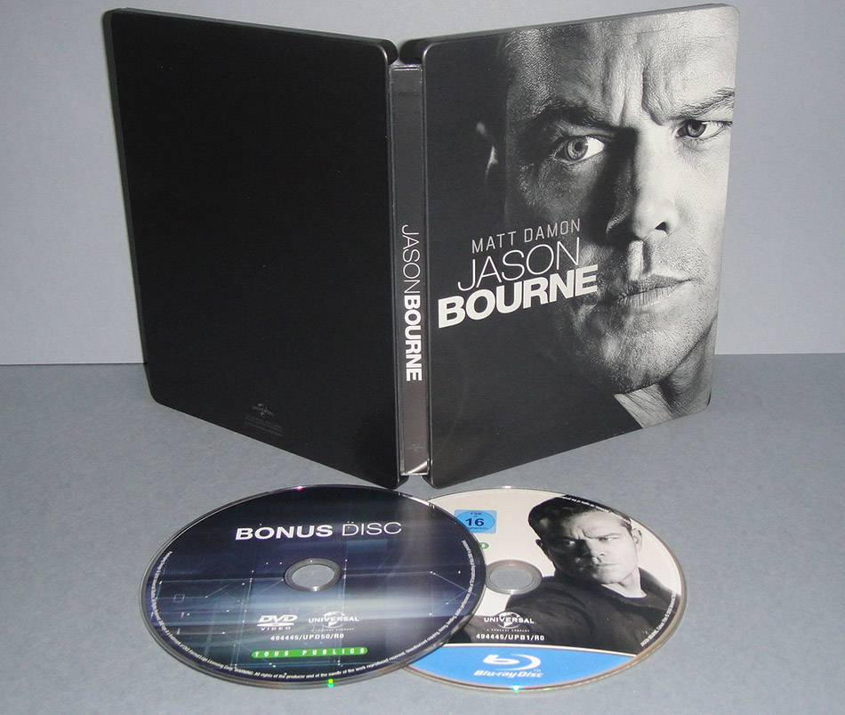 Fotografías del Steelbook de Jason Bourne en Blu-ray (Fnac) 18