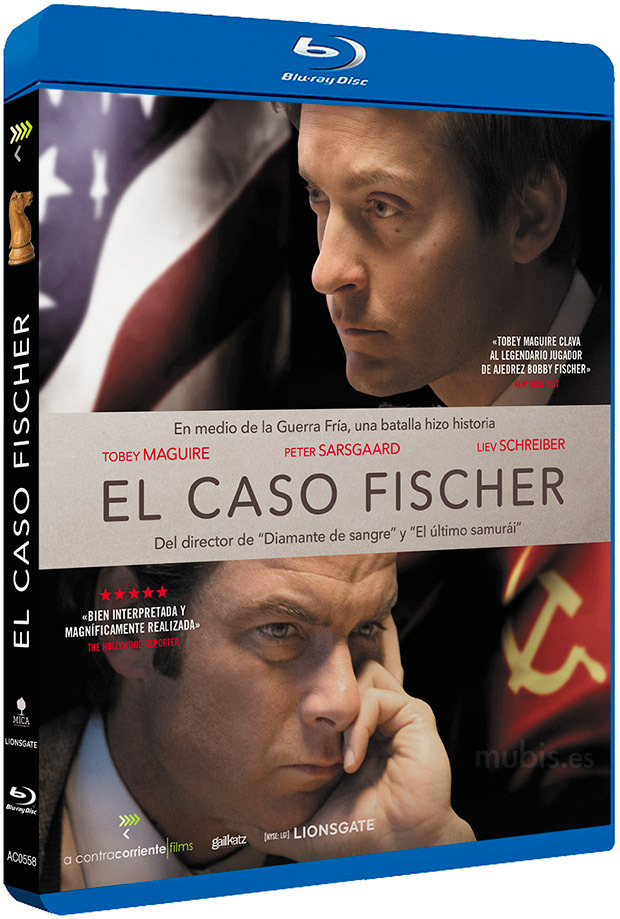 Carátula completa del Blu-ray de El Caso Fischer 1