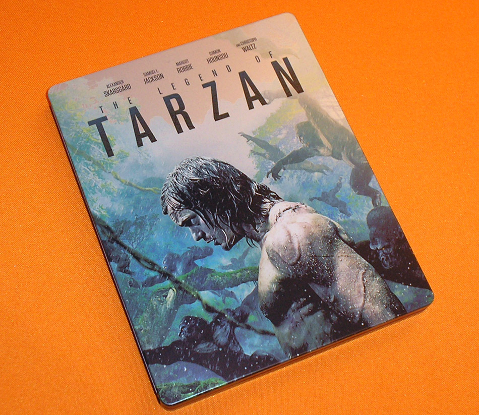 Fotografías del Steelbook de La Leyenda de Tarzán en Blu-ray (ECI)