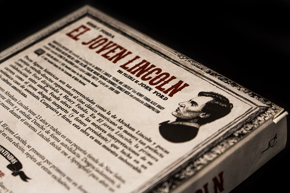 Fotografías de la edición limitada de El Joven Lincoln en Blu-ray 7
