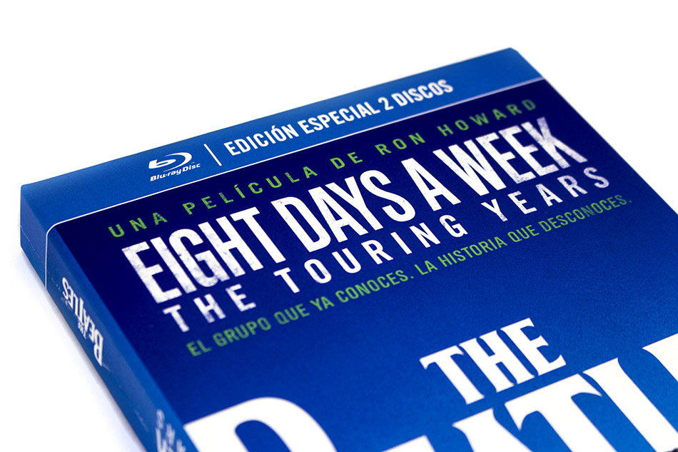 Fotografías de la ed. especial de The Beatles: Eight Days a Week en Blu-ray 2