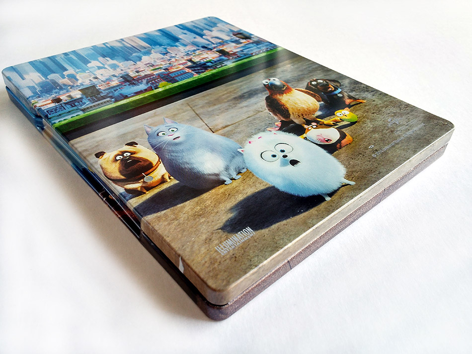 Fotografías del Steelbook exclusivo de Mascotas en Blu-ray 7