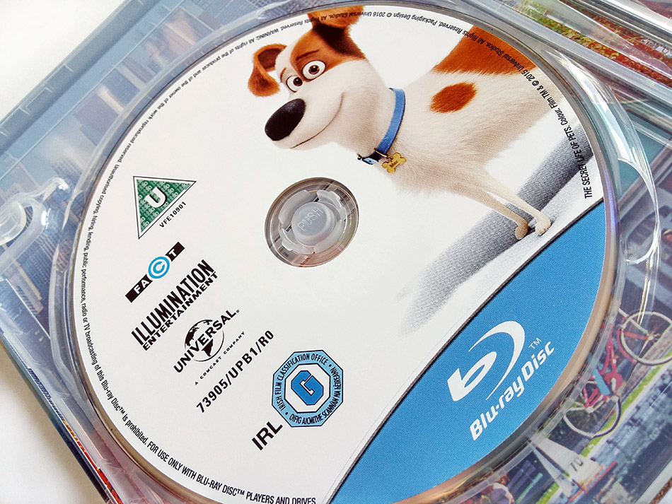 Fotografías del Steelbook exclusivo de Mascotas en Blu-ray 10