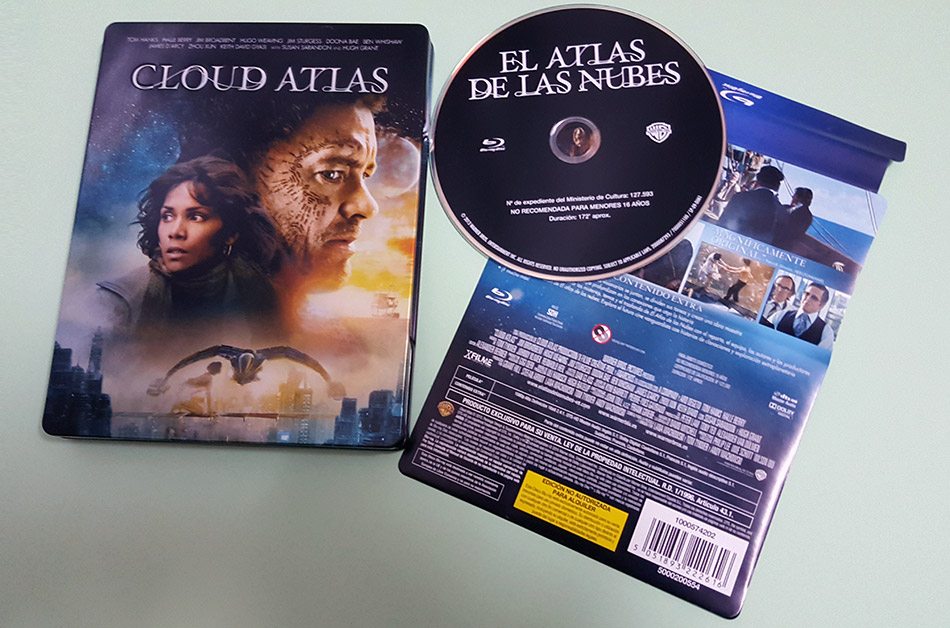 Fotografías del Steelbook de El Atlas de las Nubes en Blu-ray 14