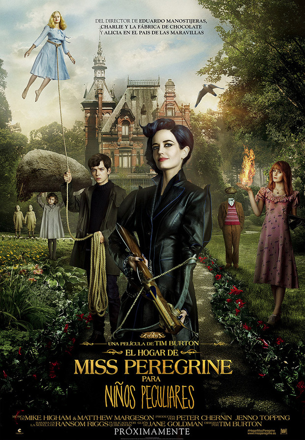 Anuncio oficial del Blu-ray de El Hogar de Miss Peregrine para Niños Peculiares 1