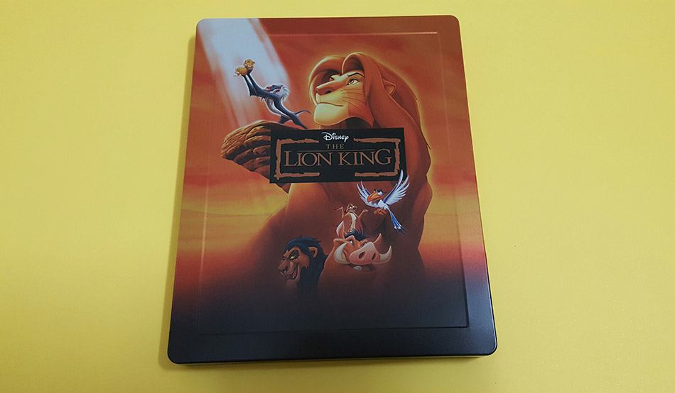Fotografías del Steelbook de El Rey León en Blu-ray 3D y 2D (Zavvi) 6