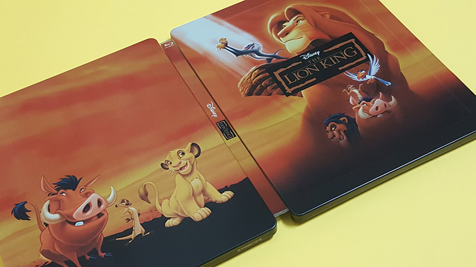 Fotografías del Steelbook de El Rey León en Blu-ray 3D y 2D (Zavvi) 16