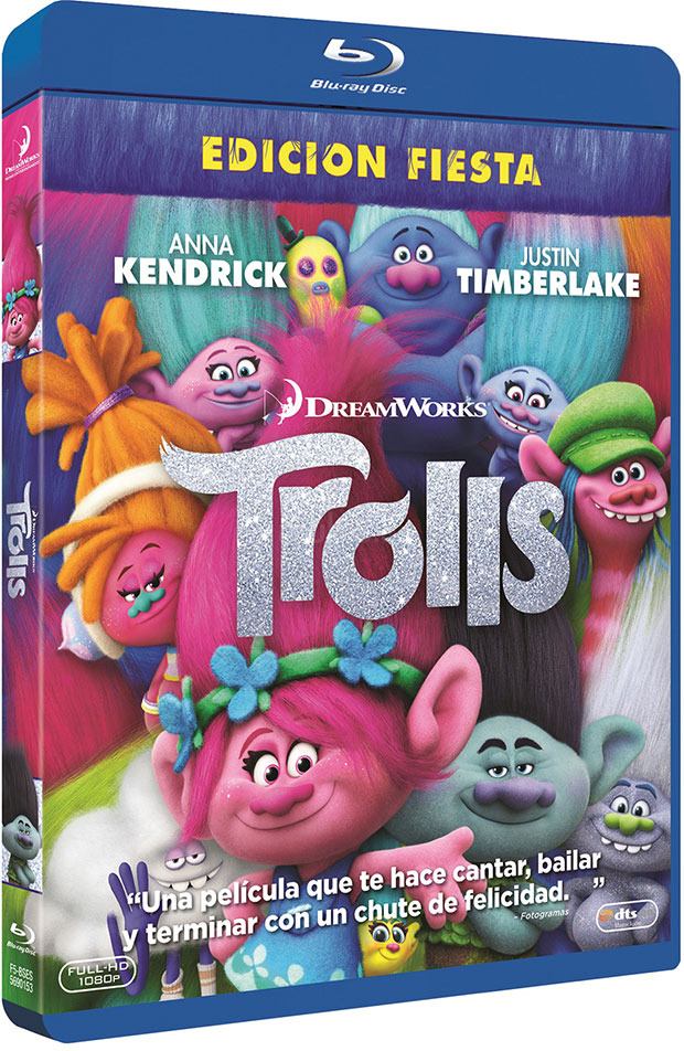 Más información de Trolls en Blu-ray 1