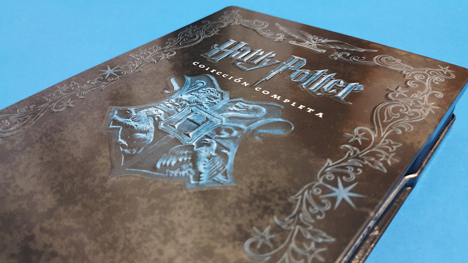 Fotografías del Steelbook de Harry Potter Colección Completa en Blu-ray