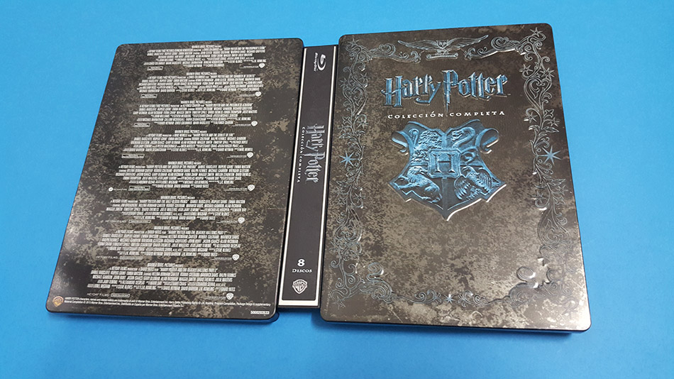 Fotografías del Steelbook de Harry Potter Colección Completa en Blu-ray 12