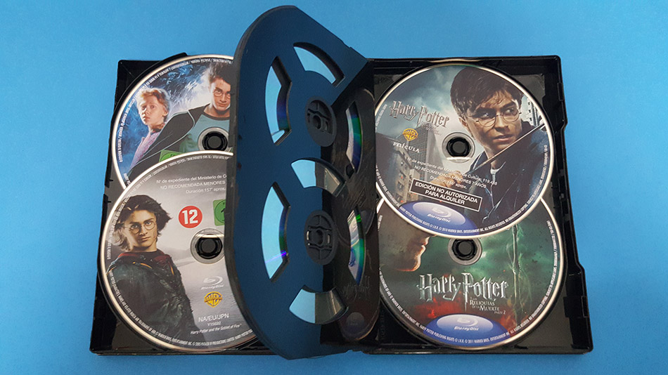 Fotografías del Steelbook de Harry Potter Colección Completa en Blu-ray 16