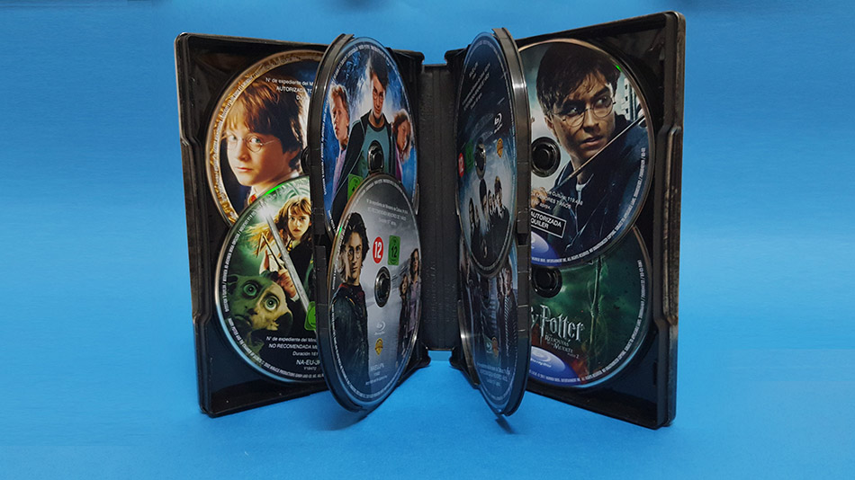 Fotografías del Steelbook de Harry Potter Colección Completa en Blu-ray 17