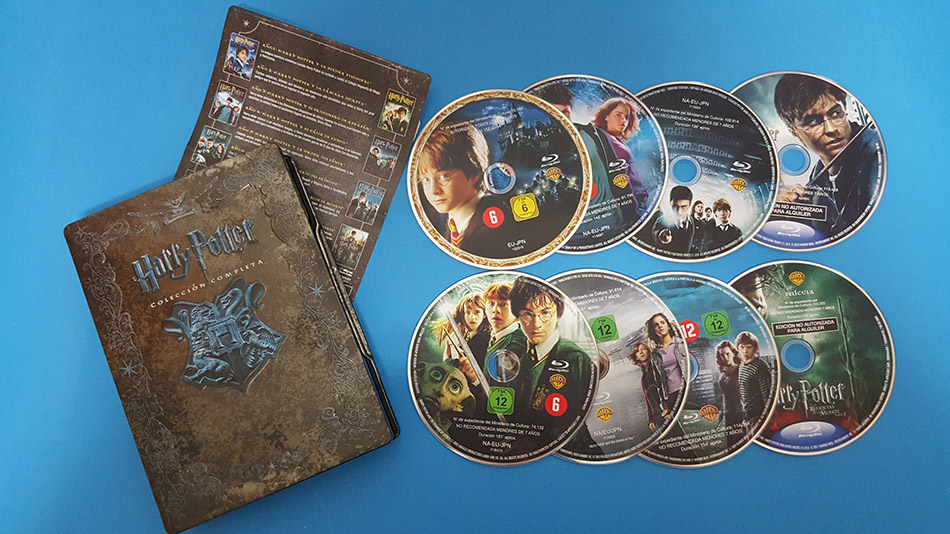 Fotografías del Steelbook de Harry Potter Colección Completa en Blu-ray 20