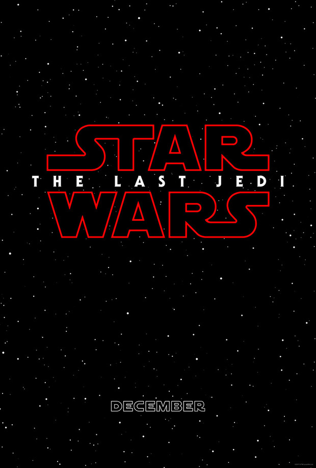 Star Wars: The Last Jedi es el título del 8ª episodio de la Saga