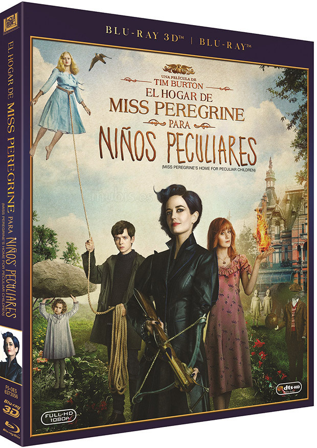 El Hogar de Miss Peregrine para Niños Peculiares Blu-ray 3D 2