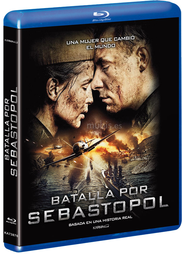 Carátula en plano de La Batalla por Sebastopol en Blu-ray 1