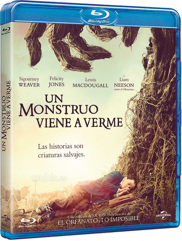 Edición limitada a 500 unidades de Un Monstruo Viene a Verme en Blu-ray